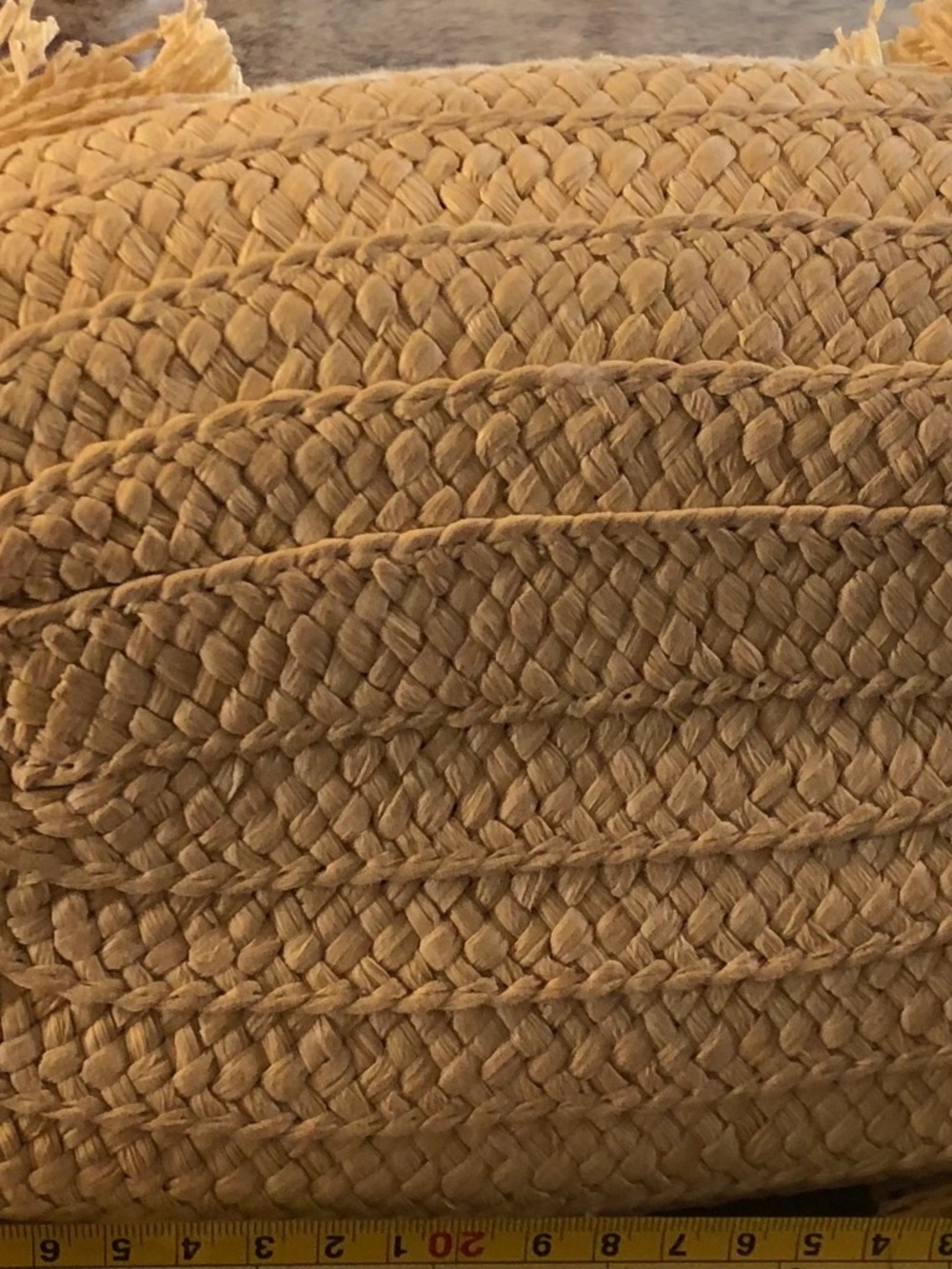 Large Straw Tote - Picture 6 of 6